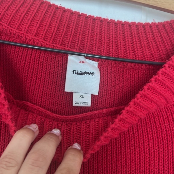 Anthropologie Maeve Sweater Take Me to Milan' graphic city sweater size xl nwot - Picture 6 of 7